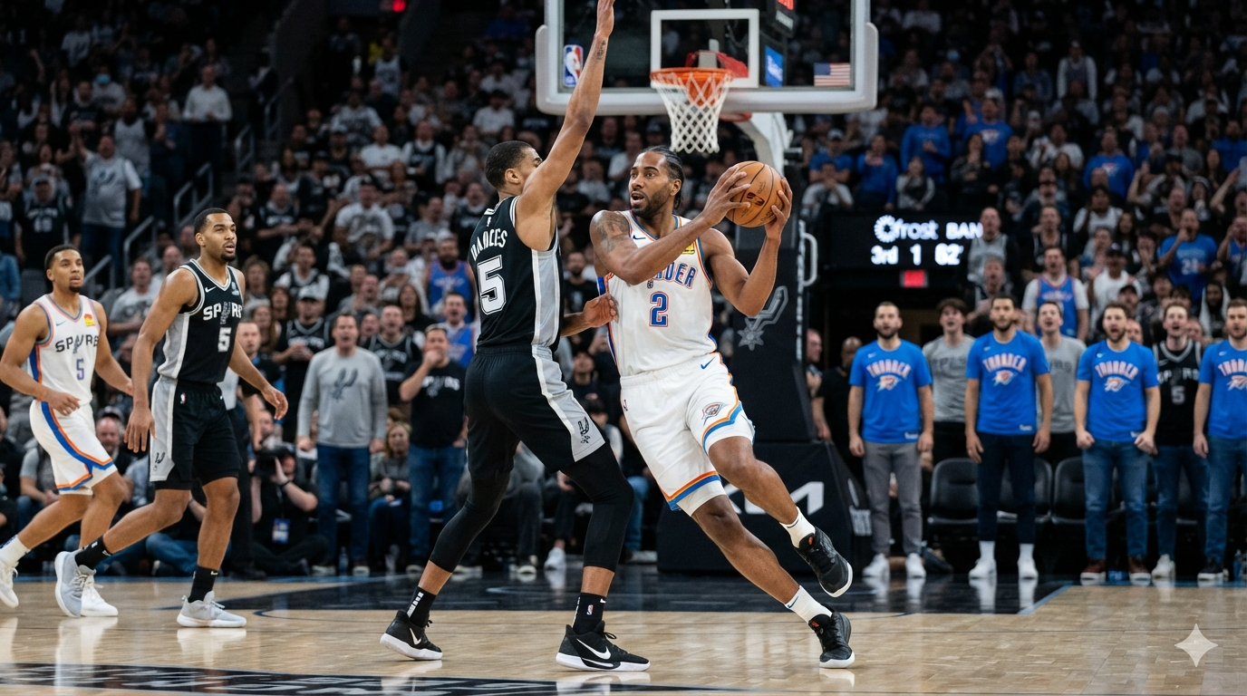 San Antonio Spurs vs Oklahoma City Thunder
