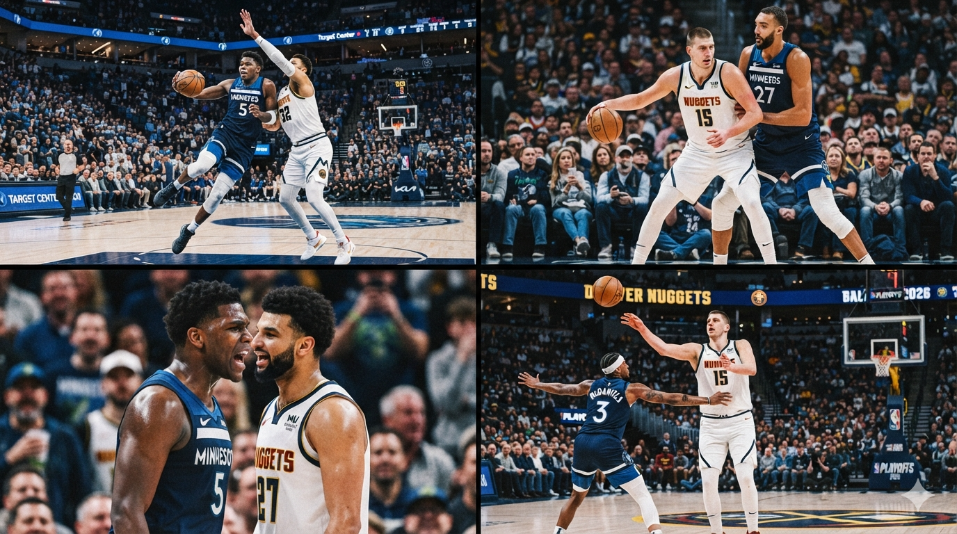 Timberwolves vs Denver Nuggets Match Player Stats