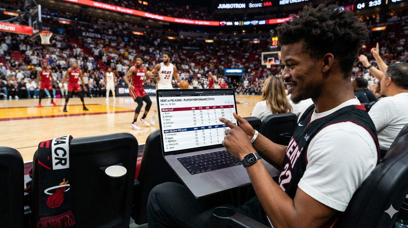Miami Heat vs New Orleans Pelicans Match Player Stats