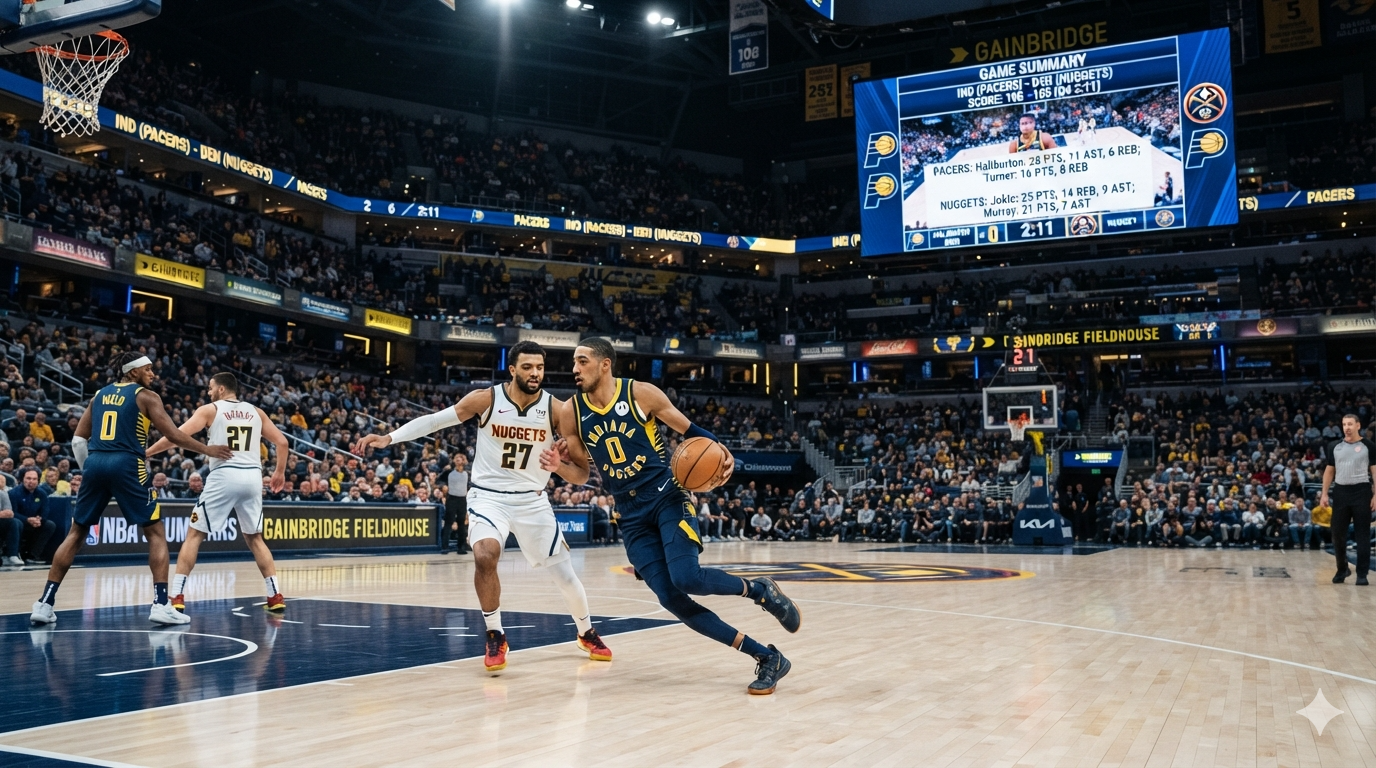 Pacers vs Denver Nuggets Match Player Stats