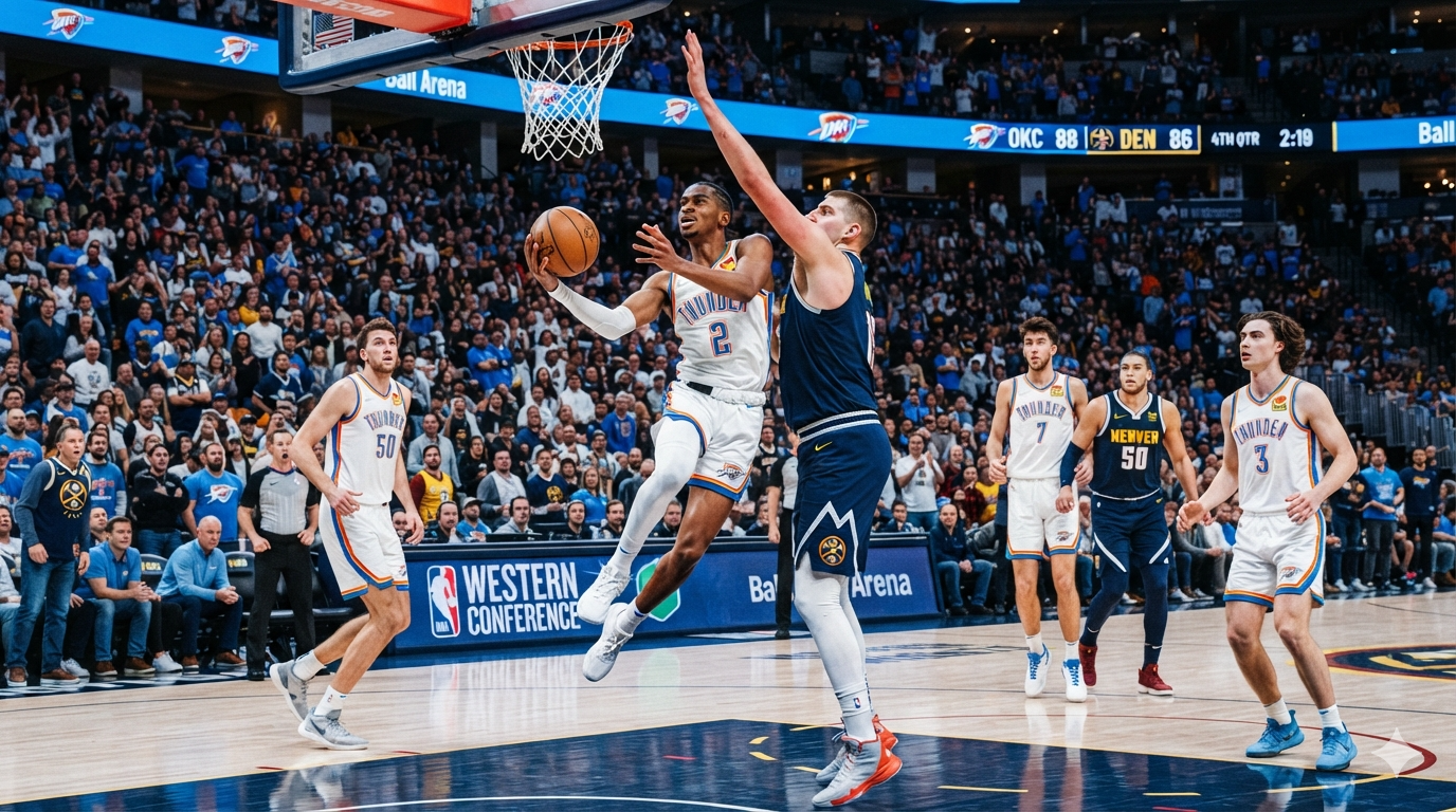 Oklahoma City Thunder vs Denver Nuggets