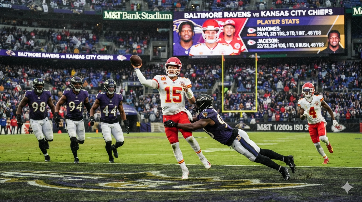 Baltimore Ravens vs Kansas City Chiefs