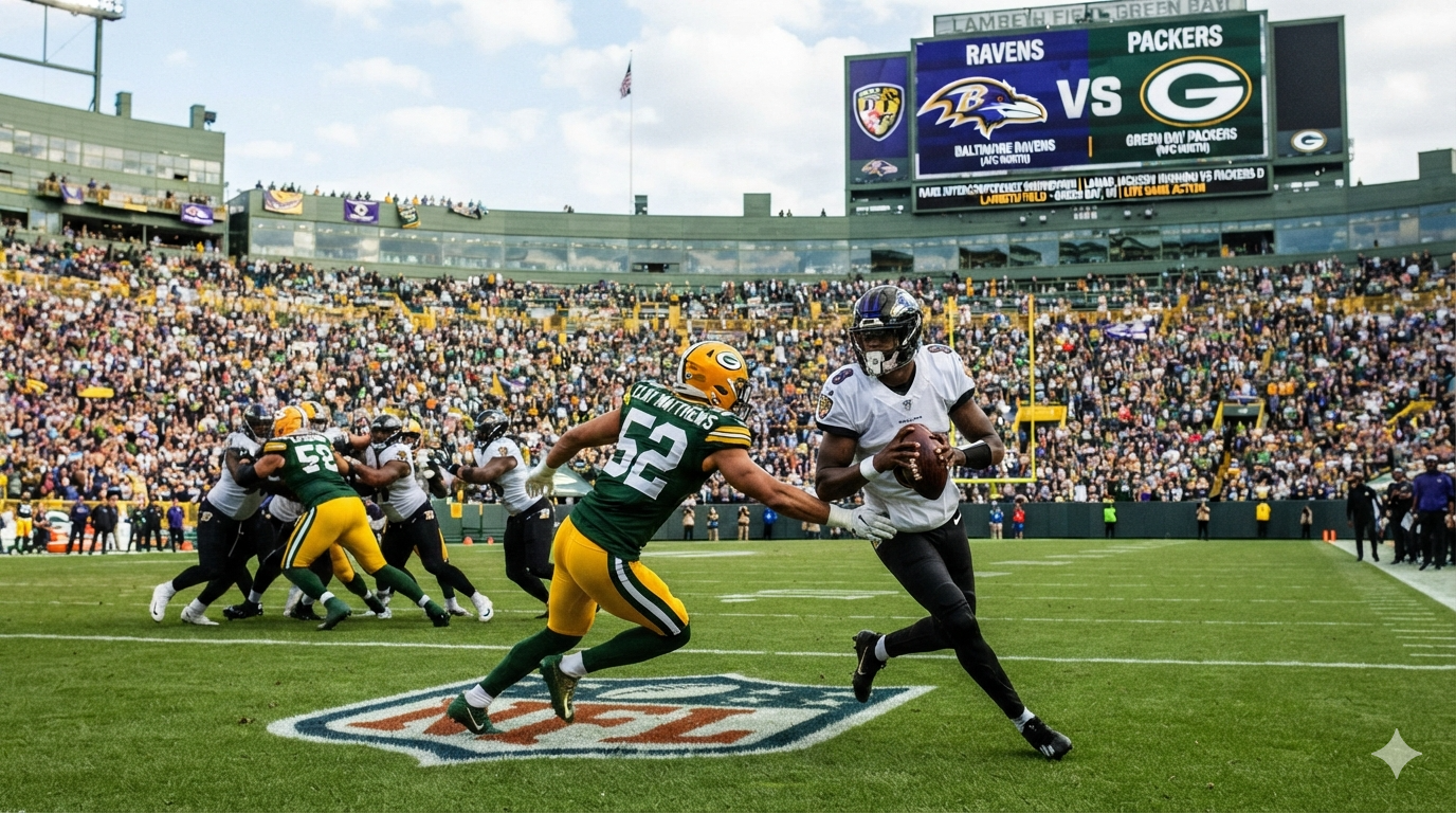 Baltimore Ravens vs Green Bay Packers Stats