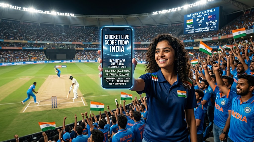 Cricket Live Score Today India