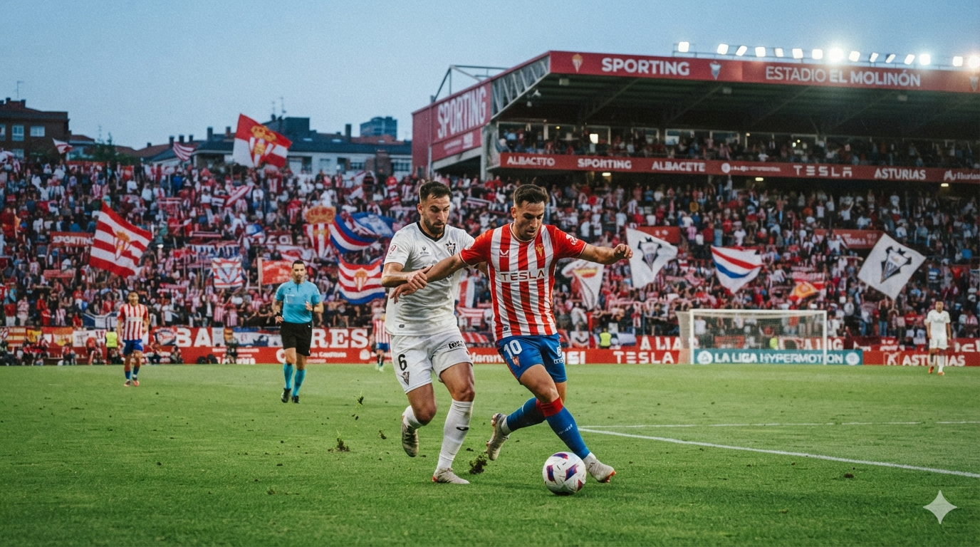 Sporting Gijón vs Albacete
