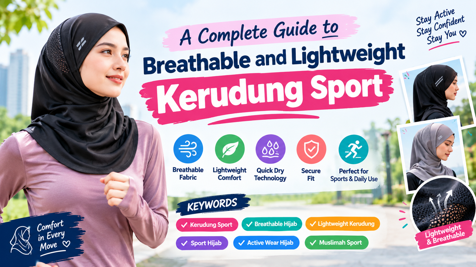 Kerudung Sport